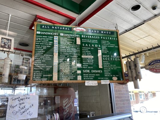 Menu photo 2 Genova Delicatessen Walnut Creek, CA