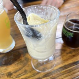 Beer ice cream