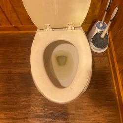 Texas Hill Country Resort - Yep that's after the toilet is flushed!