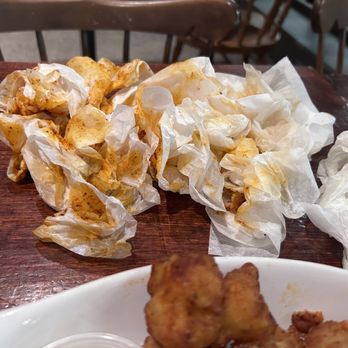 Acadia - Too much chili sauce on the buffalo cauliflower wings - Pubs Near Me - Minneapolis, Minnesota