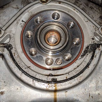 Deep's Garage - Rear main seal leak after Deeps Garage replaced it. - Auto Repair Near Me - Poway, California Deep's Garage - Rear main seal leak after Deeps Garage replaced it. - Auto Repair Near Me - Poway, California