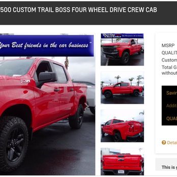 Quality Chevrolet - Price online and the $4,500 in rebates. - Car Dealers Near Me - Escondido, California Quality Chevrolet - Price online and the $4,500 in rebates. - Car Dealers Near Me - Escondido, California