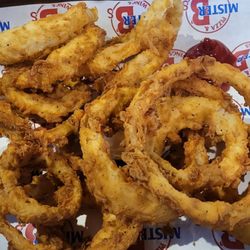 Huge onion rings.