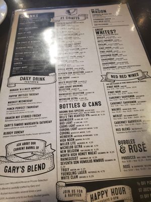 Menu photo 1 Rusty Bucket Restaurant and Tavern Hilliard, OH Menu photo 1 Rusty Bucket Restaurant and Tavern Hilliard, OH