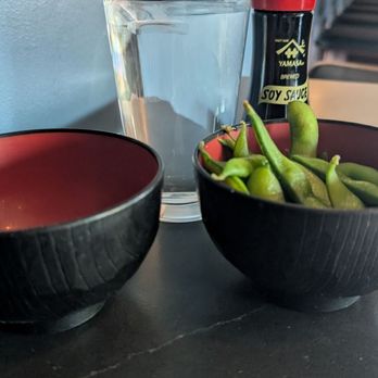 Miyagi Bar & Sushi - Water and edamame provided upon being seated - Sushi Bars Near Me - Sacramento, California Miyagi Bar & Sushi - Water and edamame provided upon being seated - Sushi Bars Near Me - Sacramento, California