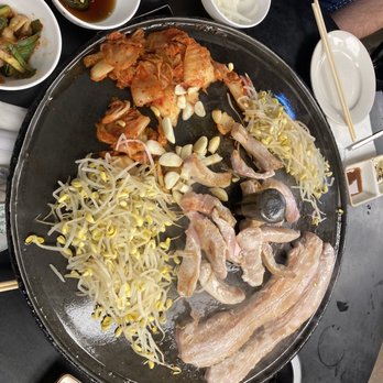Tong Sam Gyup Goo Yi - Pork belly and shoulder - Korean Near Me - Flushing, New York