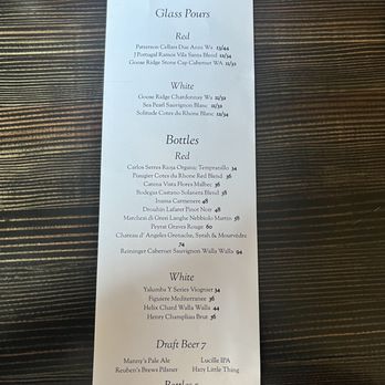 Prusik - Drink menu - New American Near Me - Leavenworth, Washington Prusik - Drink menu - New American Near Me - Leavenworth, Washington