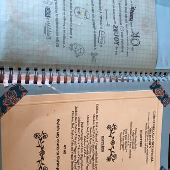 Sisters Thai - Cute menu! - Thai Near Me - Fairfax, Virginia