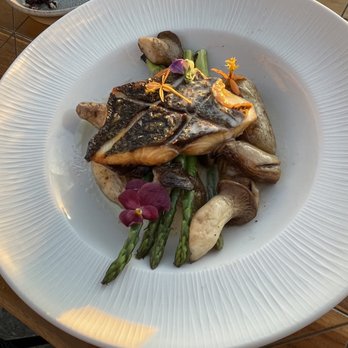 Meridia - Kona konpachi with lemon butter sauce - a modified catch of the day entree - Mediterranean Near Me - Kohala Coast, Hawaii Meridia - Kona konpachi with lemon butter sauce - a modified catch of the day entree - Mediterranean Near Me - Kohala Coast, Hawaii