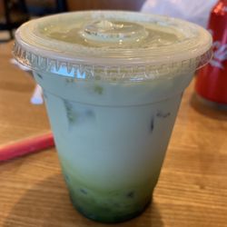 Pick Thai - Green Boba Milk Tea