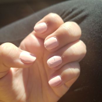 Paula's Happy Nails - Gel was peeling off they just added water cus they had no more nail polish - Nail Salons Near Me - El Monte, California