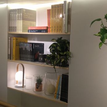 Mee Market - Bookshelf downstairs - Korean Near Me - London, XGL