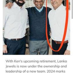 Lanka Jewels - This is who I talked to that refused to give me a refund, it is the owner