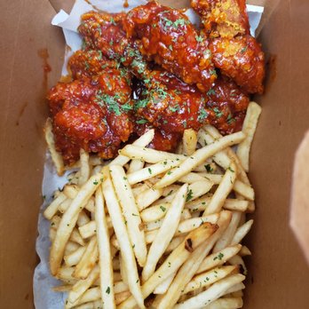 KBOP Korean Kitchen - Sweet Chili Boneless Wings Combo. - Korean Near Me - Monrovia, California KBOP Korean Kitchen - Sweet Chili Boneless Wings Combo. - Korean Near Me - Monrovia, California