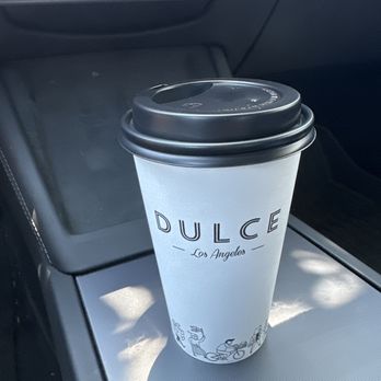 Cafe Dulce - Large latte - Cafes Near Me - Vernon, California