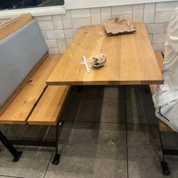 Wendy's - Dirty tables