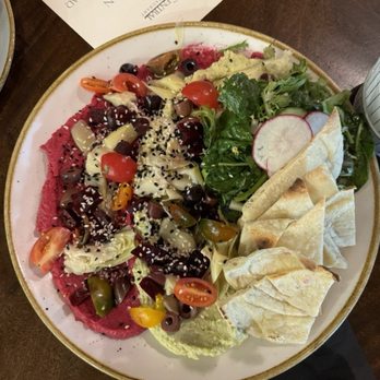 Arts & Central - Whipped feta and hummus crudité - American Near Me - Sarasota, Florida