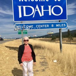 Idaho-Washington Stateline - Mom's home state