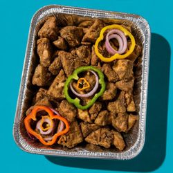 Lakou Cafe - Catering - Vegan Griot Tray (Fried Jackfruit)