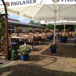 Wirtshaus Bavaria - Einblick in den Biergarten