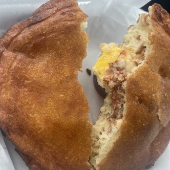Megabytes Eatery - Fried pancake breakfast sandwich - Delis Near Me - Chantilly, Virginia