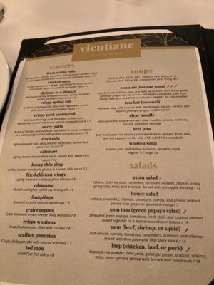 Menu photo 1 Vientiane Thai Cuisine Torrington, CT