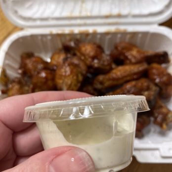 Famous Wings & Grill - Homemade blue cheese - Barbeque Near Me - Howell, New Jersey