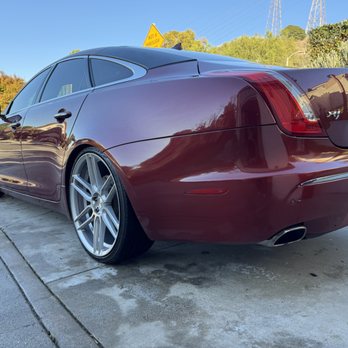 Premier Wheels & Tire - Jaguar XJ with custom 5x108 Coventry wheels riding on Lionhart LH-Five 265/30ZR22 - Tires Near Me - Norwalk, California Premier Wheels & Tire - Jaguar XJ with custom 5x108 Coventry wheels riding on Lionhart LH-Five 265/30ZR22 - Tires Near Me - Norwalk, California