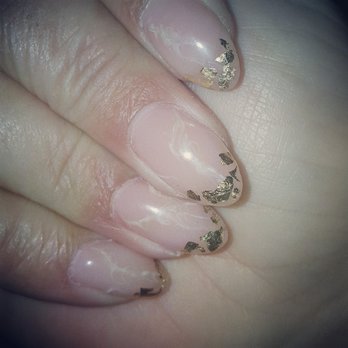 The Nail Spot - Rose Quartz and gold. - Nail Salons Near Me - Mesa, Arizona The Nail Spot - Rose Quartz and gold. - Nail Salons Near Me - Mesa, Arizona
