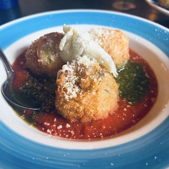 Blue Pan Pizza - Arancini - Pizza Near Me - Denver, Colorado Blue Pan Pizza - Arancini - Pizza Near Me - Denver, Colorado