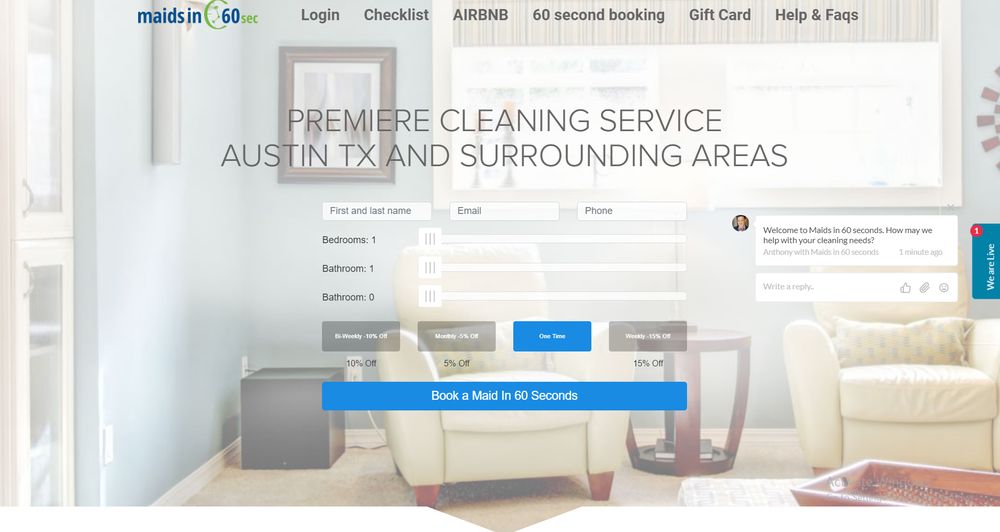 MAIDS IN 60 SECONDS 25 Photos Home Cleaning Austin, TX Phone Number Yelp