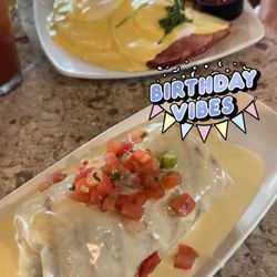 Lakeside at Shoreland - Eggs Benedict and Breakfast Burrito