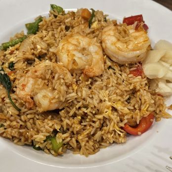 SriThai Thai Kitchen & Sushi Bar -Emory - The basil shrimp fried rice - Sushi Bars Near Me - Atlanta, Georgia