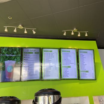 Top Up - Menu - Bubble Tea Near Me - Alameda, California