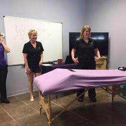 Balance Massage & Wellness Studio - Cupping demonstration