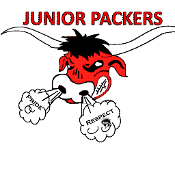 Junior Packers Football & Cheer Logo