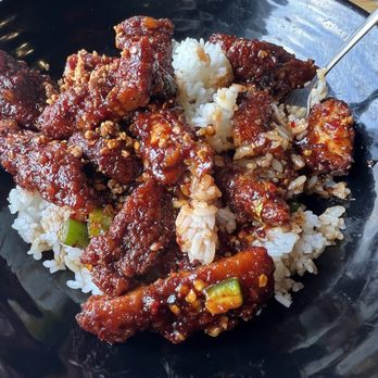 Wave Bowl - Korean Spicy Honey Chicken - Korean Near Me - Plano, Texas