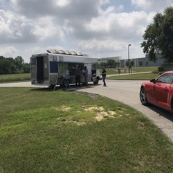 Don Chuy Taqueria - Their food truck, outside of NTN in Columbus