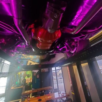 Billy Blanco's - Underneath thr car with the actual transmission - Mexican Near Me - Park City, Utah