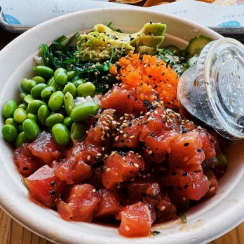 Seasurf Fish Co - Aloha Poke Bowl - Seafood Near Me - Del Mar, California