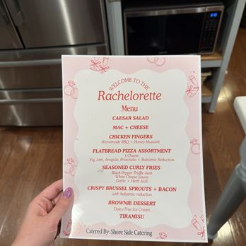 Shore Side Catering - Personalized menu Amanda and EJ provided - Party & Event Planning Near Me