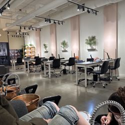 The W Nail Bar - The salon area