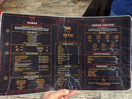 Menu photo 5 YATAI Ramen + Yakitori Savannah, GA Menu photo 5 YATAI Ramen + Yakitori Savannah, GA