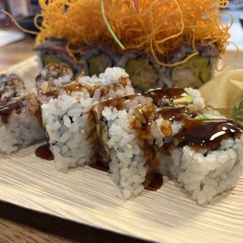 Prime Fish - Eel avocado roll and the No Name - Sushi Bars Near Me - Charlotte, North Carolina Prime Fish - Eel avocado roll and the No Name - Sushi Bars Near Me - Charlotte, North Carolina