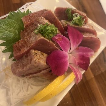 Mikko Sushi - Cajun Blue Fin Tuna Sashimi - Sushi Bars Near Me - Escondido, California Mikko Sushi - Cajun Blue Fin Tuna Sashimi - Sushi Bars Near Me - Escondido, California