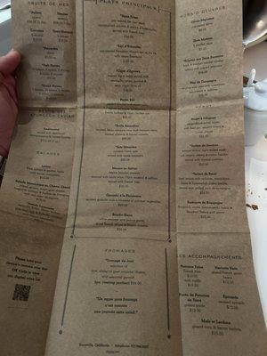 Menu photo 4 Bouchon Yountville, CA Menu photo 4 Bouchon Yountville, CA