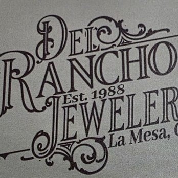 Del Rancho Jewelers - Logo - Jewelry Near Me - La Mesa, California