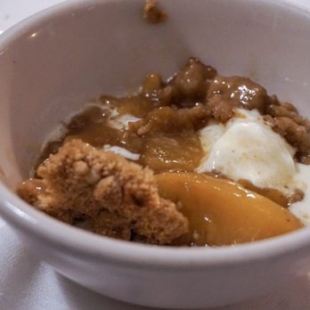 Mill Pond Steakhouse - Peach cobbler - Steakhouses Near Me - Rembert, South Carolina Mill Pond Steakhouse - Peach cobbler - Steakhouses Near Me - Rembert, South Carolina