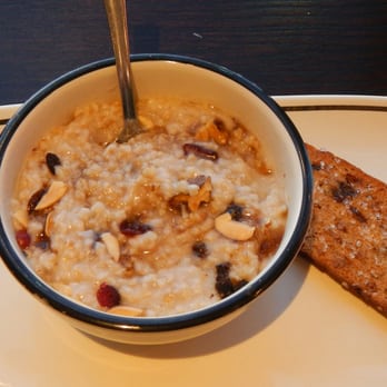 Corner Bakery Cafe - Soul-warming steel cut oatmeal on a frigid February morn. - Desserts Near Me - Wauwatosa, Wisconsin