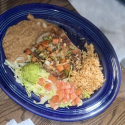 Grill On Tex Mex Restaurant - Pork chop plate